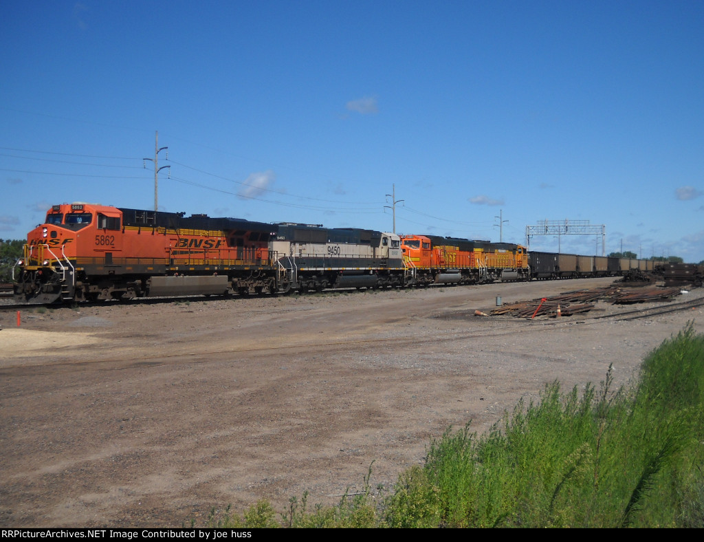 BNSF 5862 West